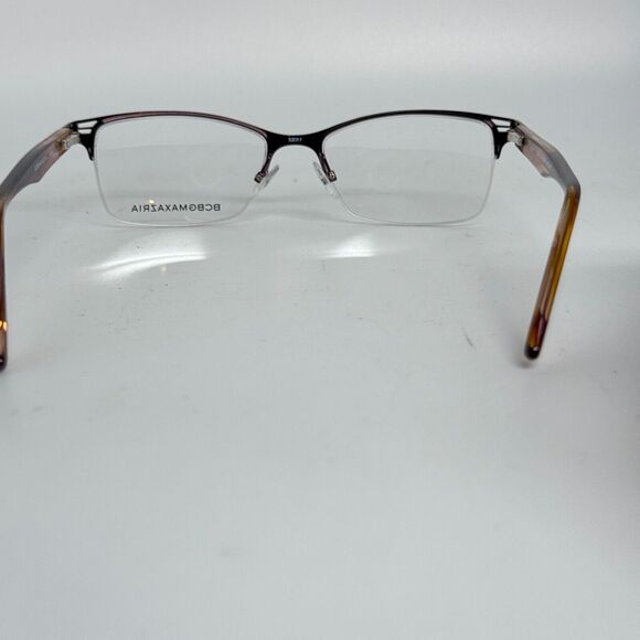 BCBG MAXAZRIA Milena Chestnut Womens Rectangle Eyeglasses 52-17-130 H16627 - Picture 3 of 8